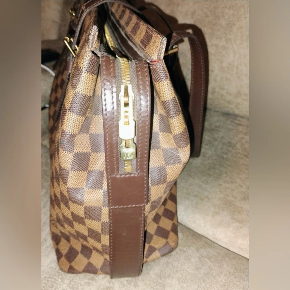 Louis Vuitton Damier Ebene Chelsea Tote Bag TH0023 Authenticated 🤎 - Picture 3 of 12